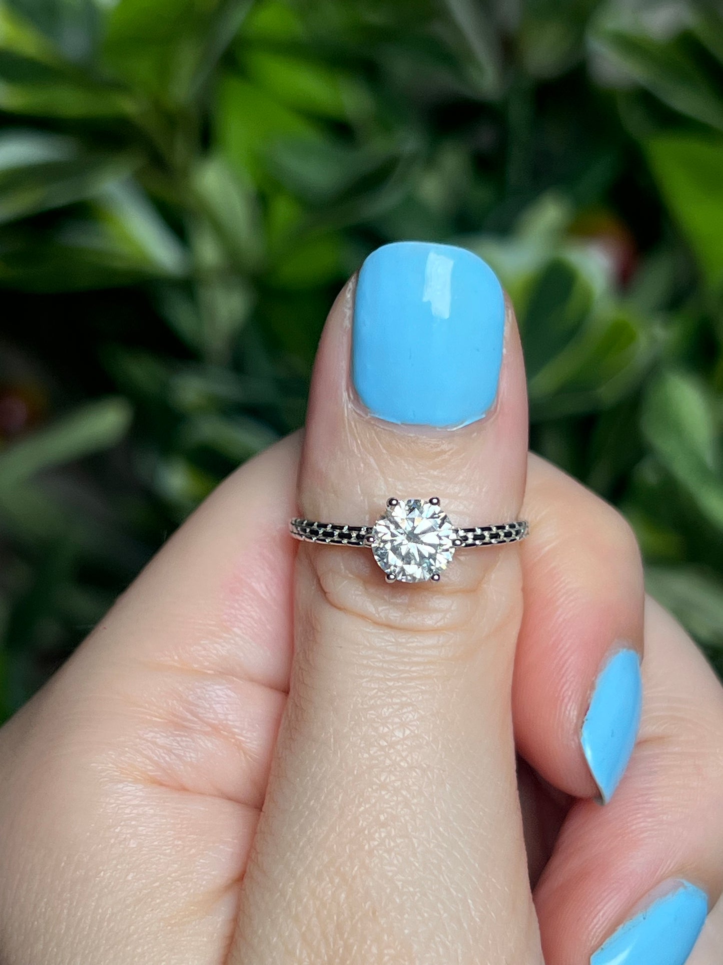Moissanite rings