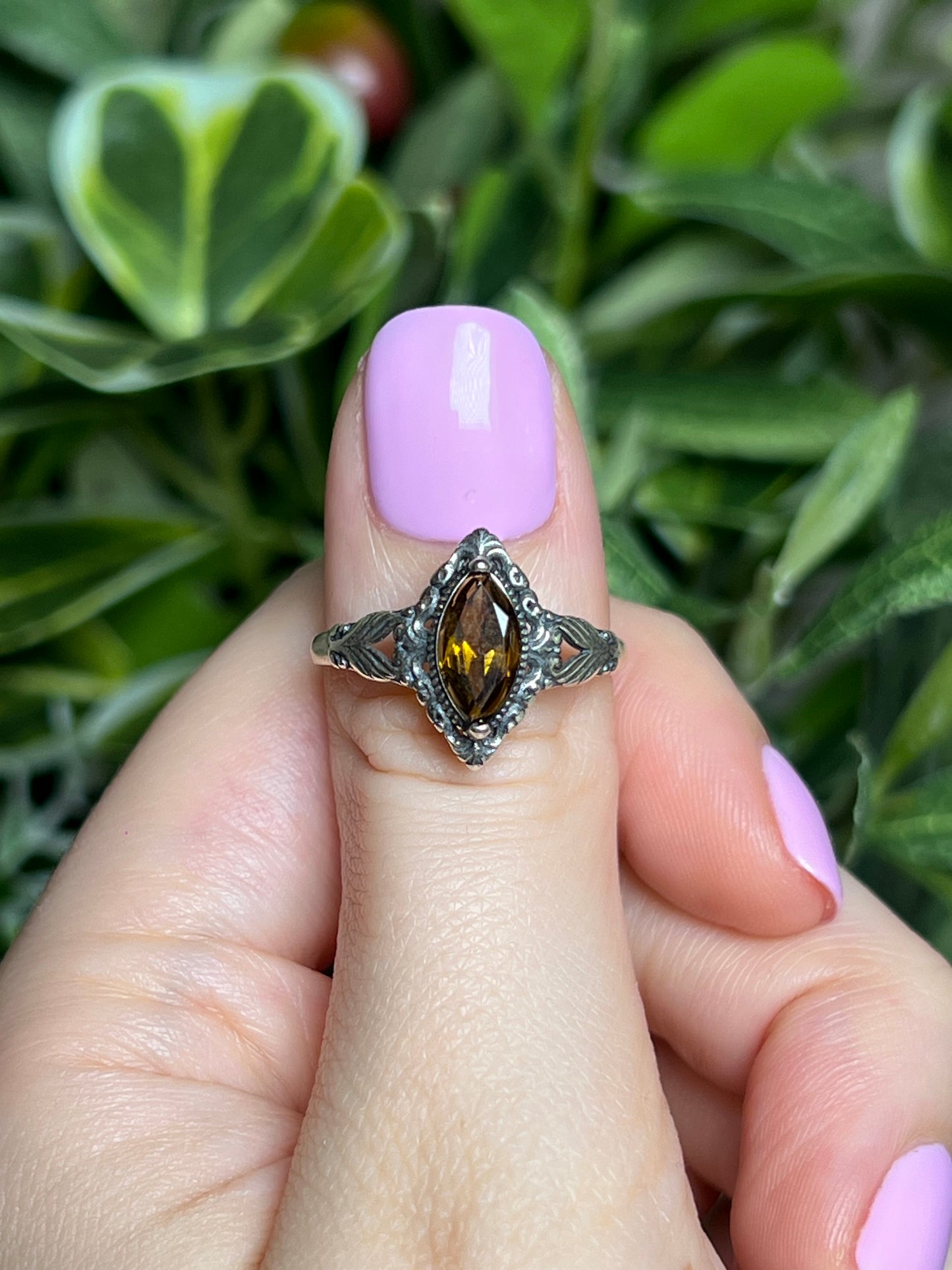 Tourmaline rings