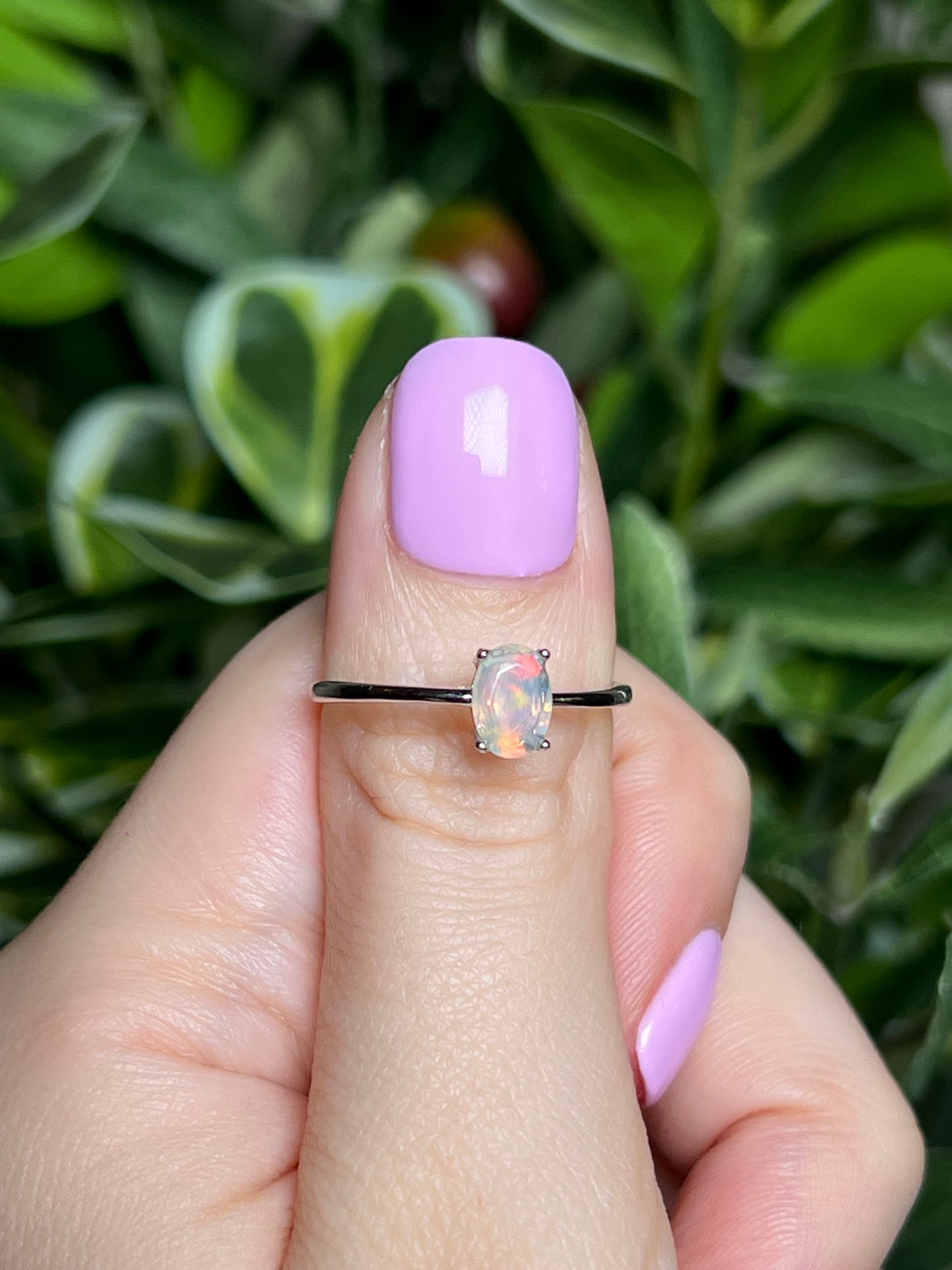 Opal rings
