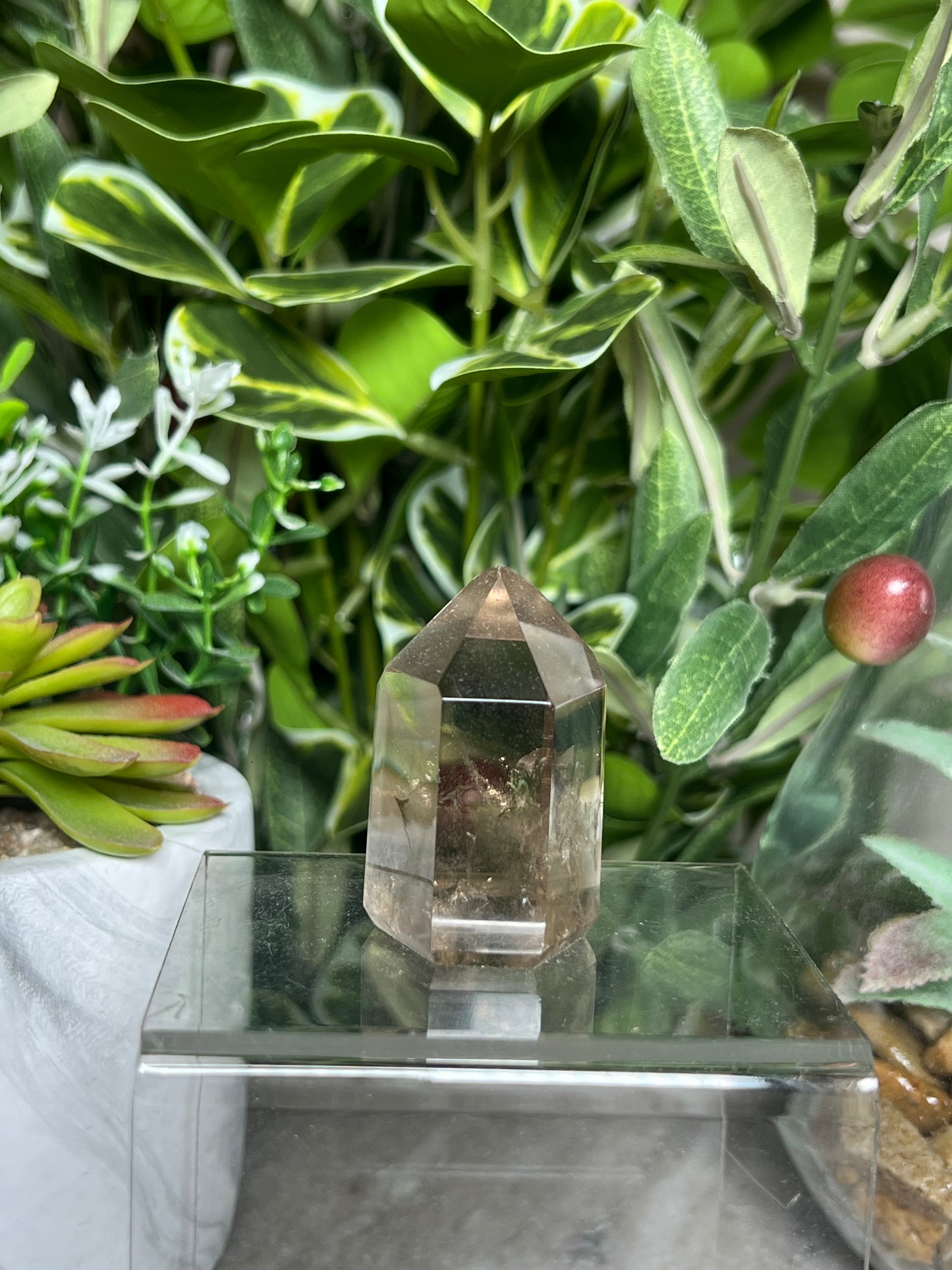 Smokey Quartz Towers