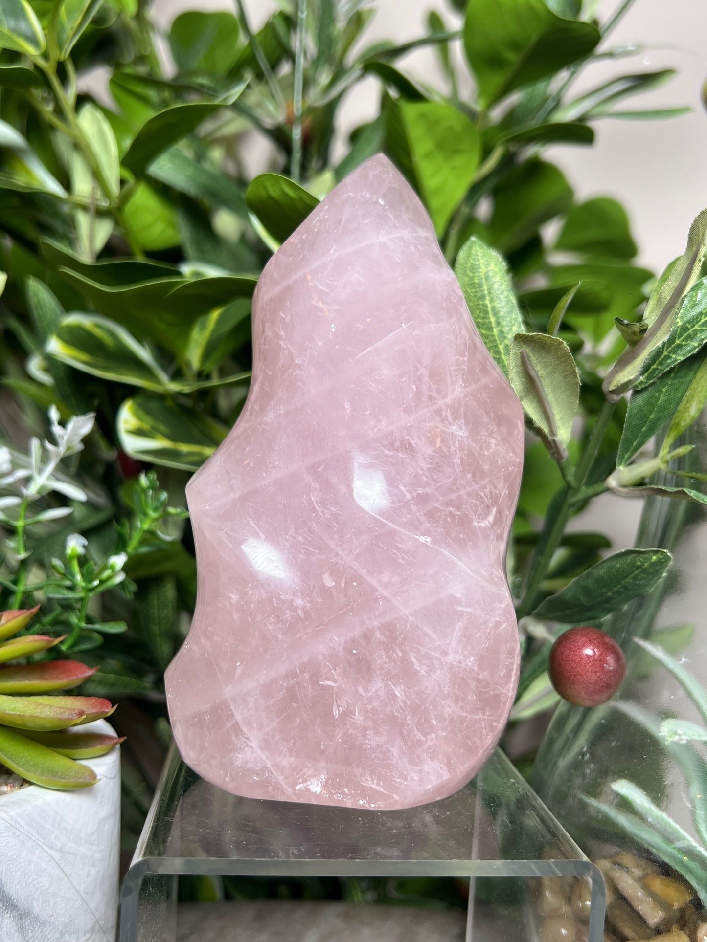 Rose Quartz Flames