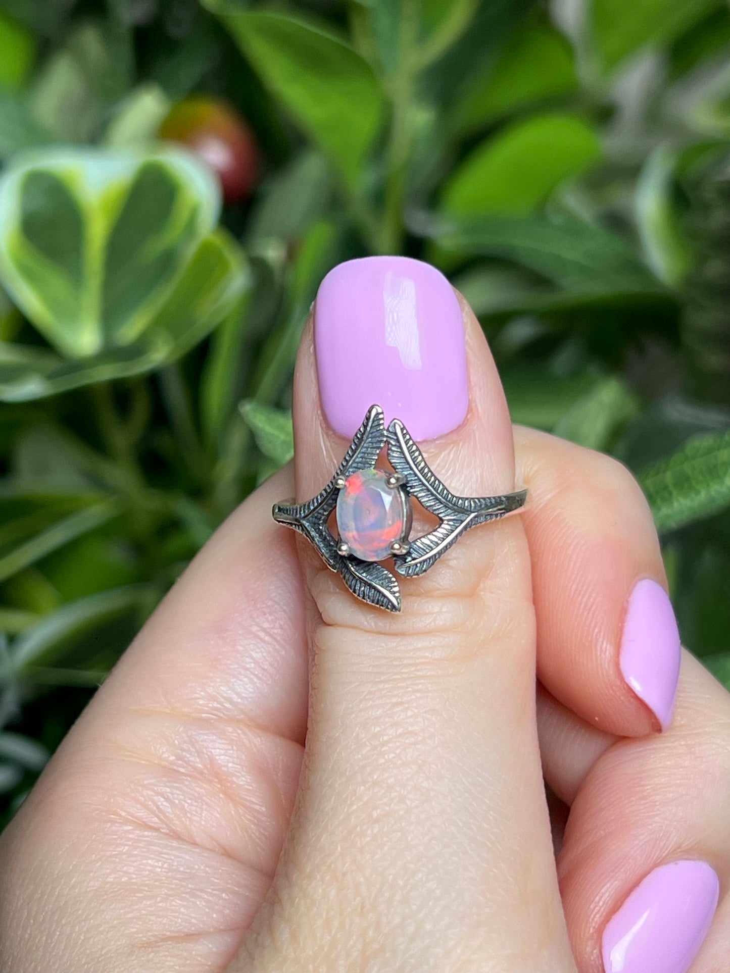 Opal rings