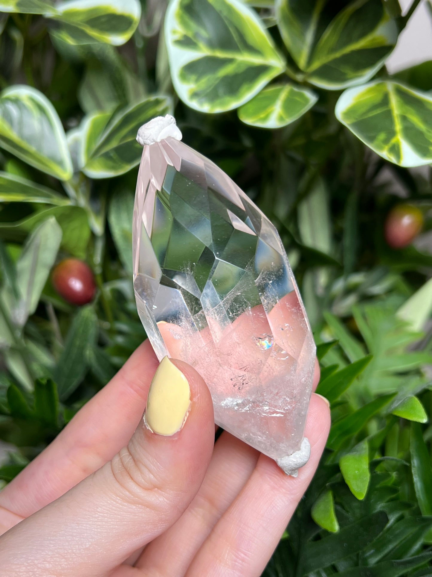 Faceted Clear Quartz DT’s