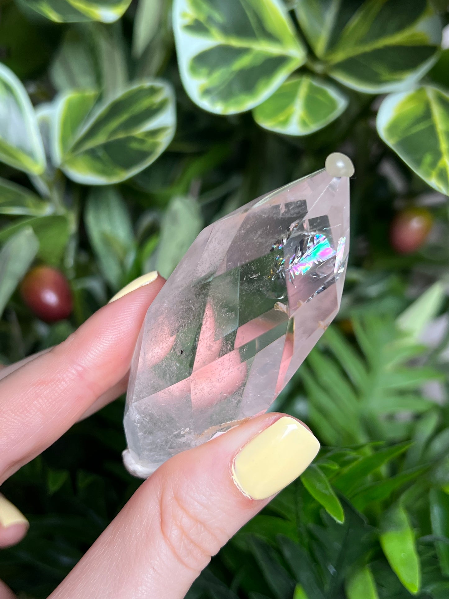 Faceted Clear Quartz DT’s