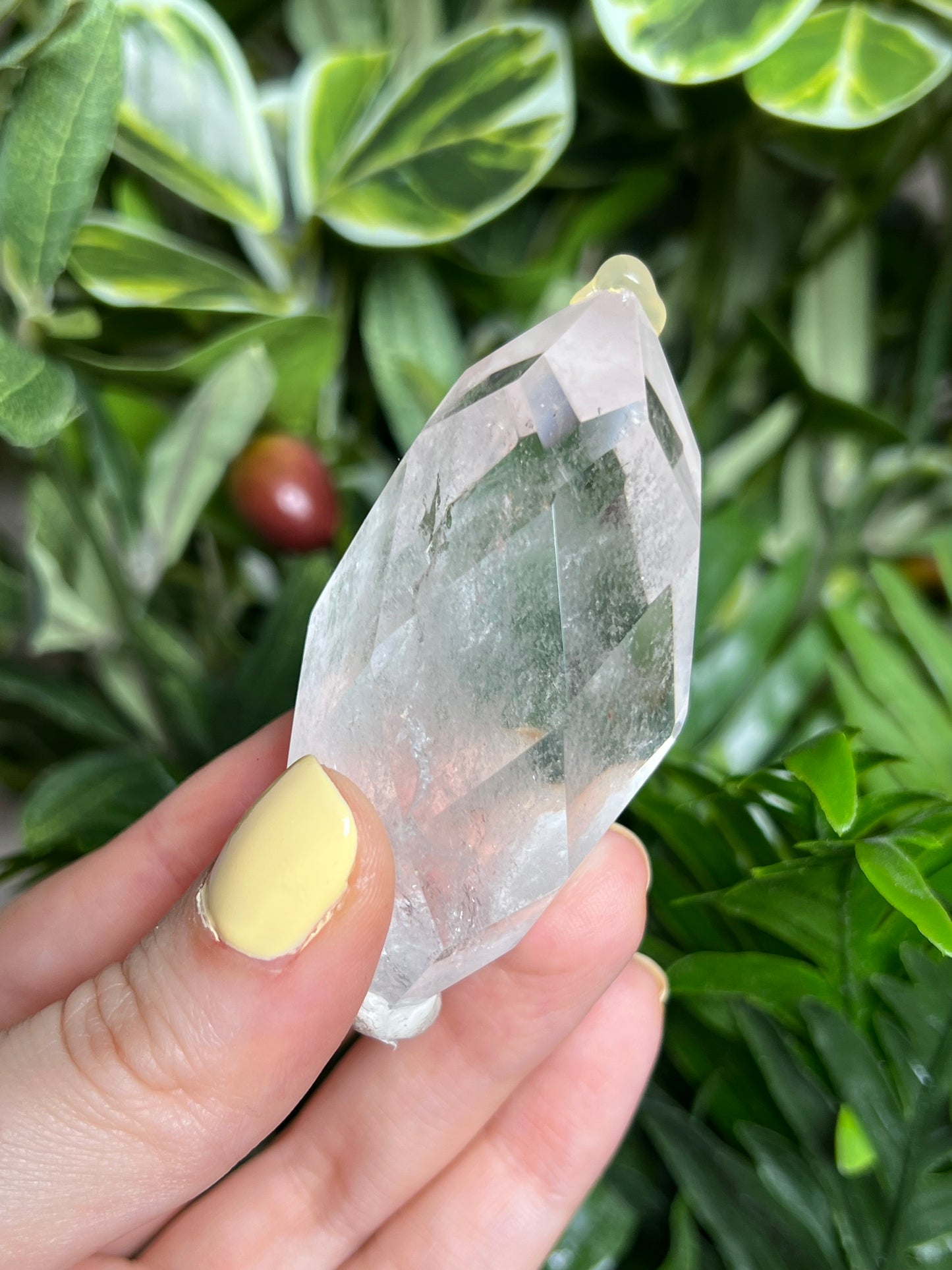 Faceted Clear Quartz DT’s