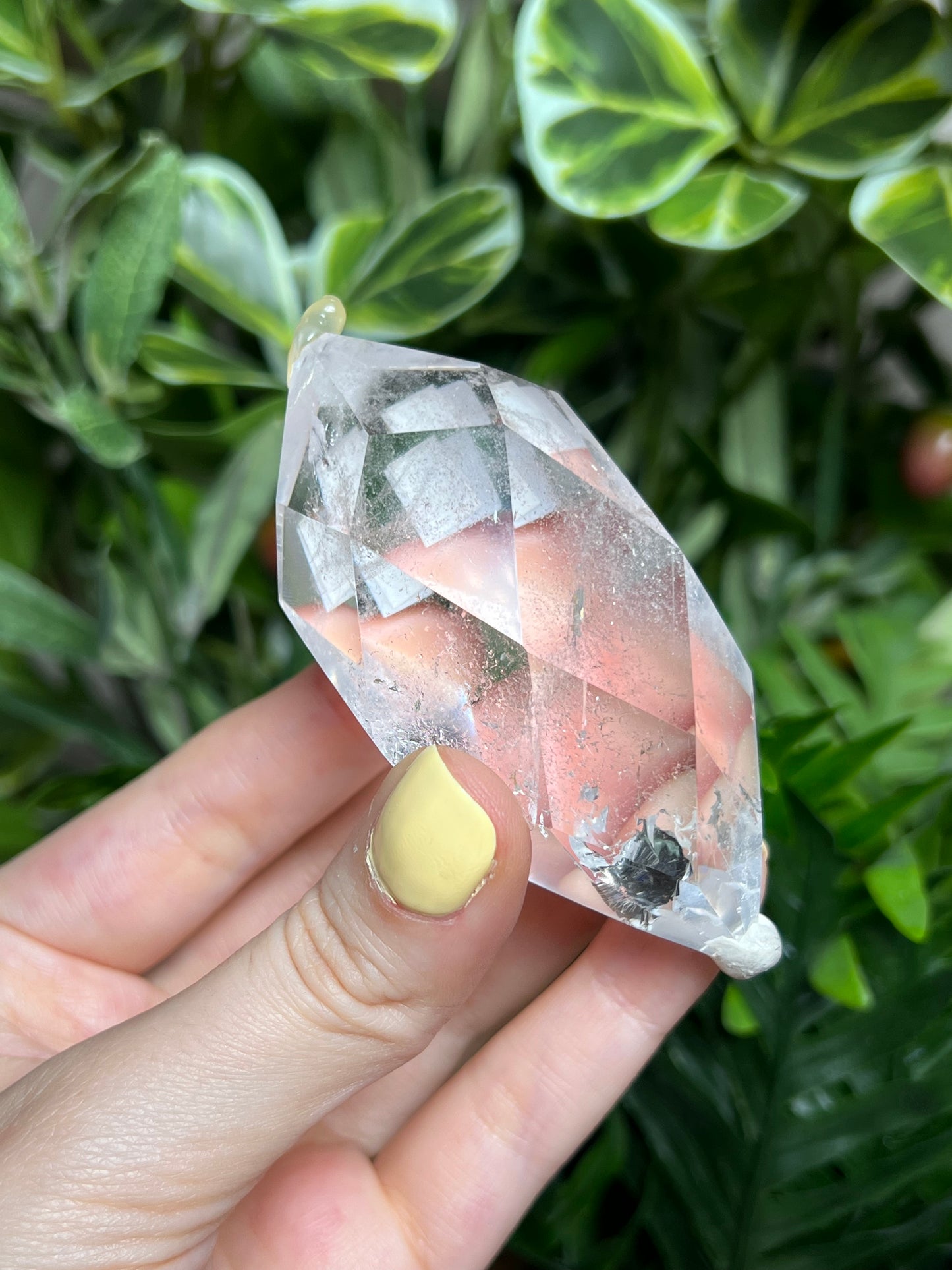Faceted Clear Quartz DT’s