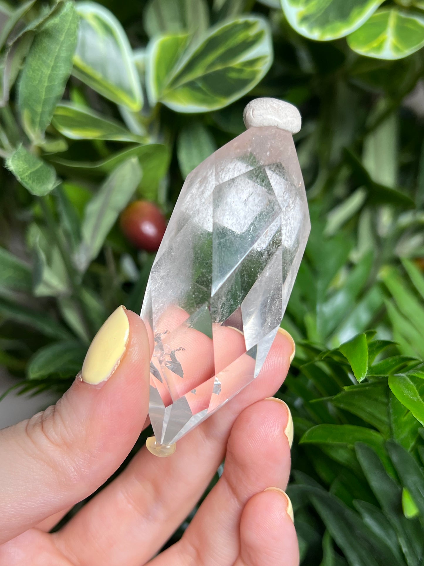 Faceted Clear Quartz DT’s