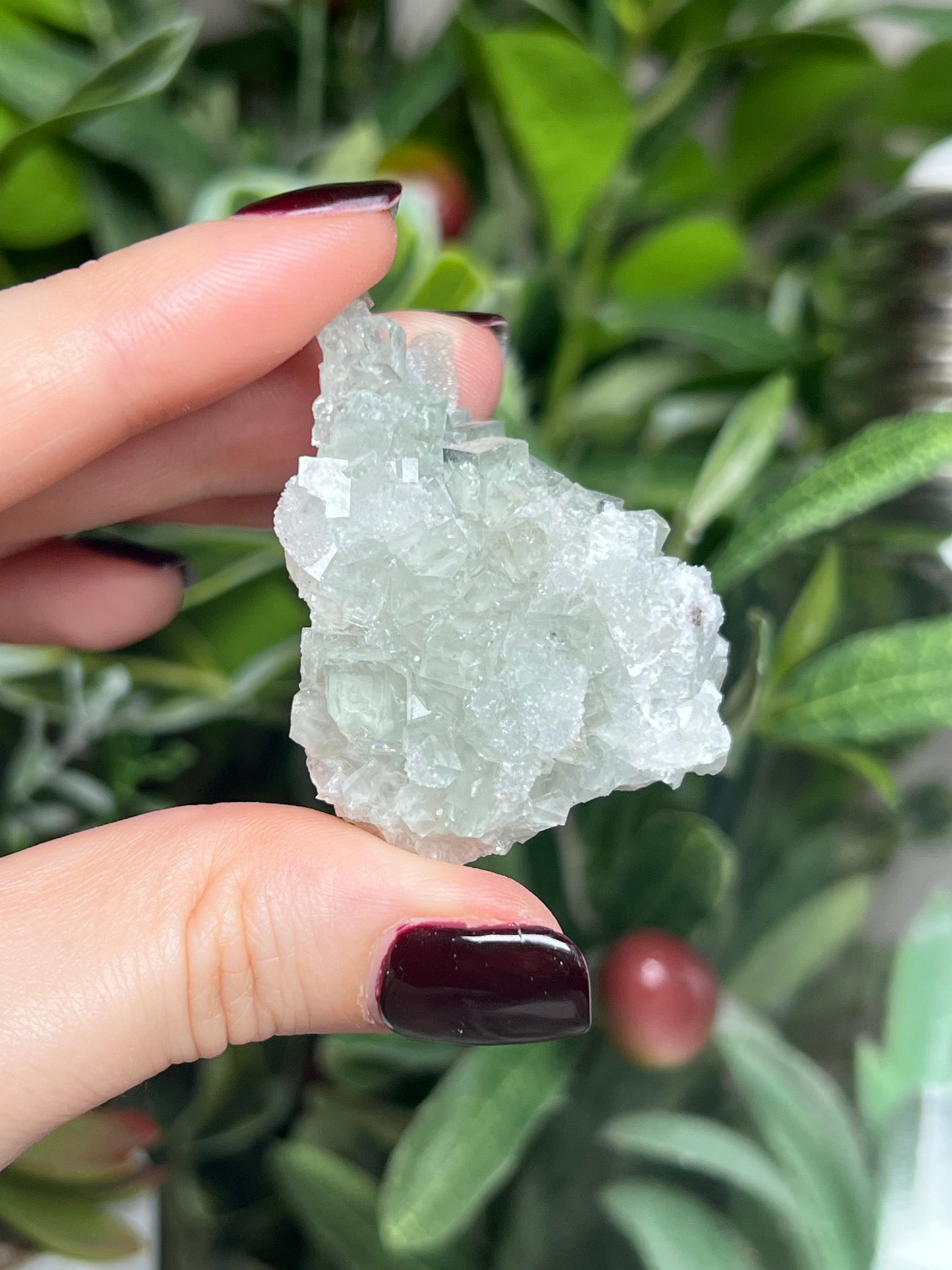 Fluorite with Calcite