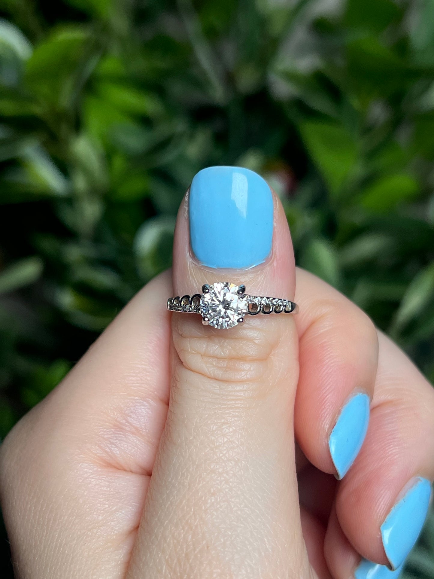 Moissanite rings