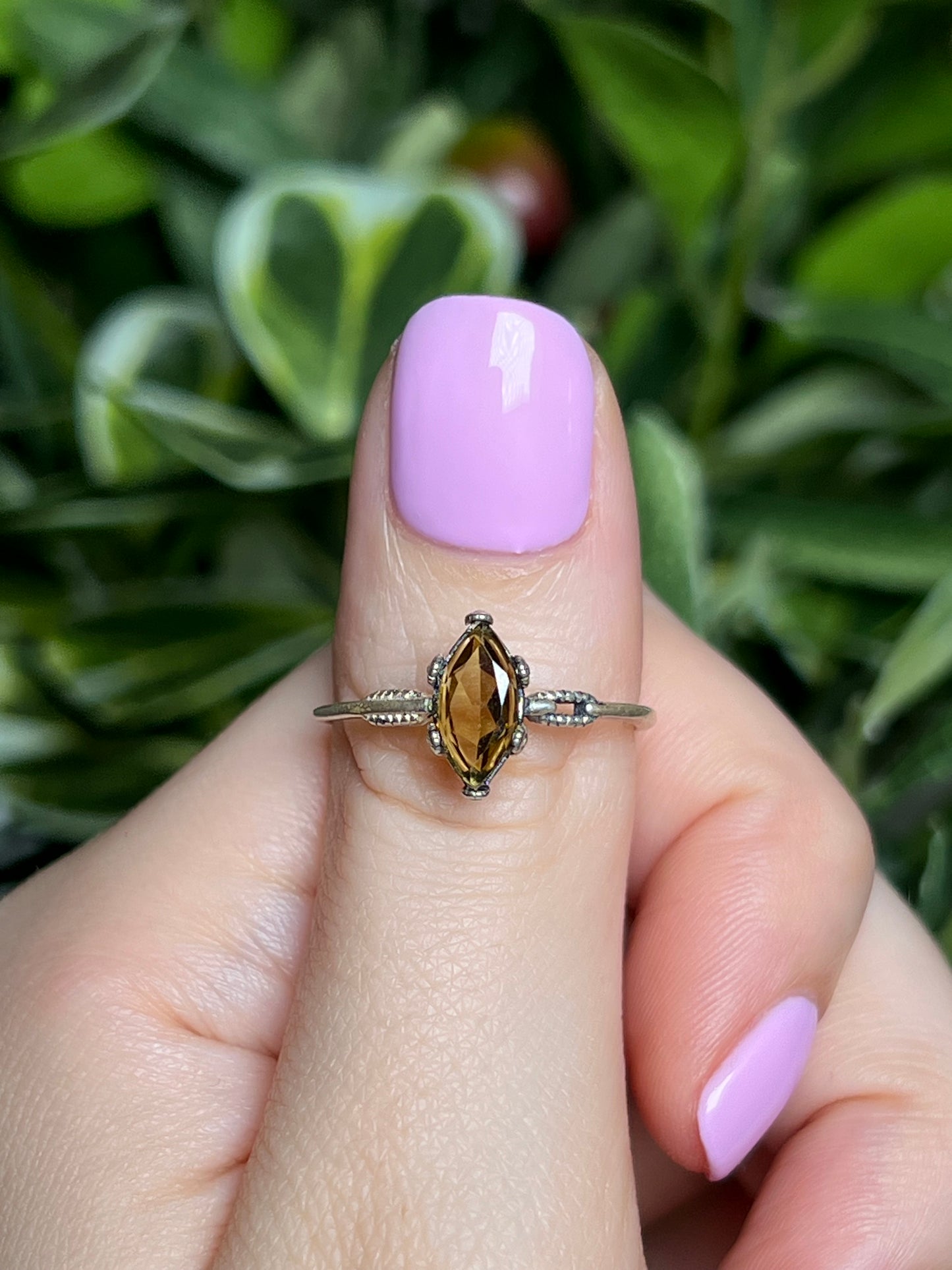 Tourmaline rings