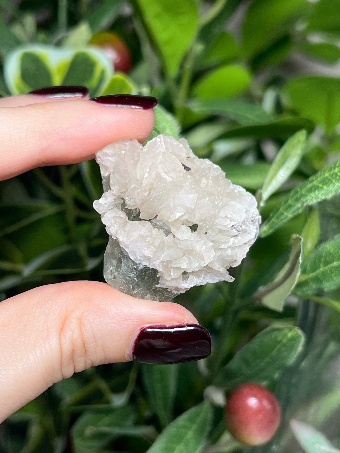 Fluorite with Calcite