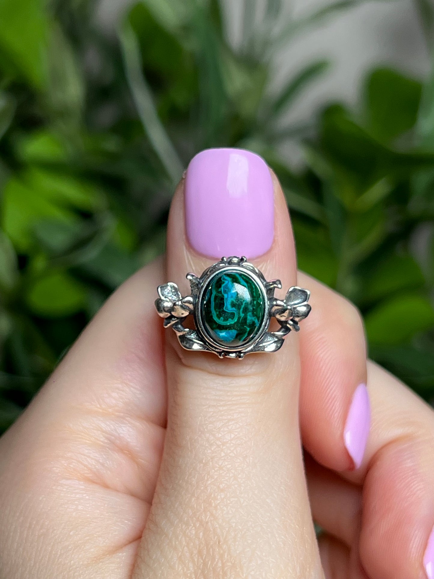 Chrysocolla & Malachite rings