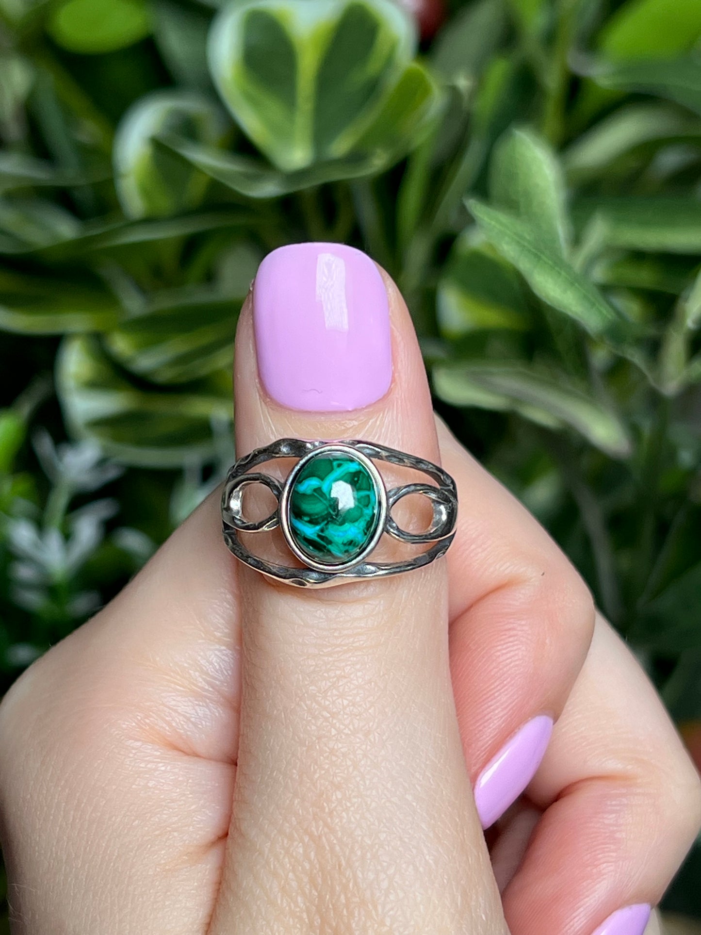 Chrysocolla & Malachite rings