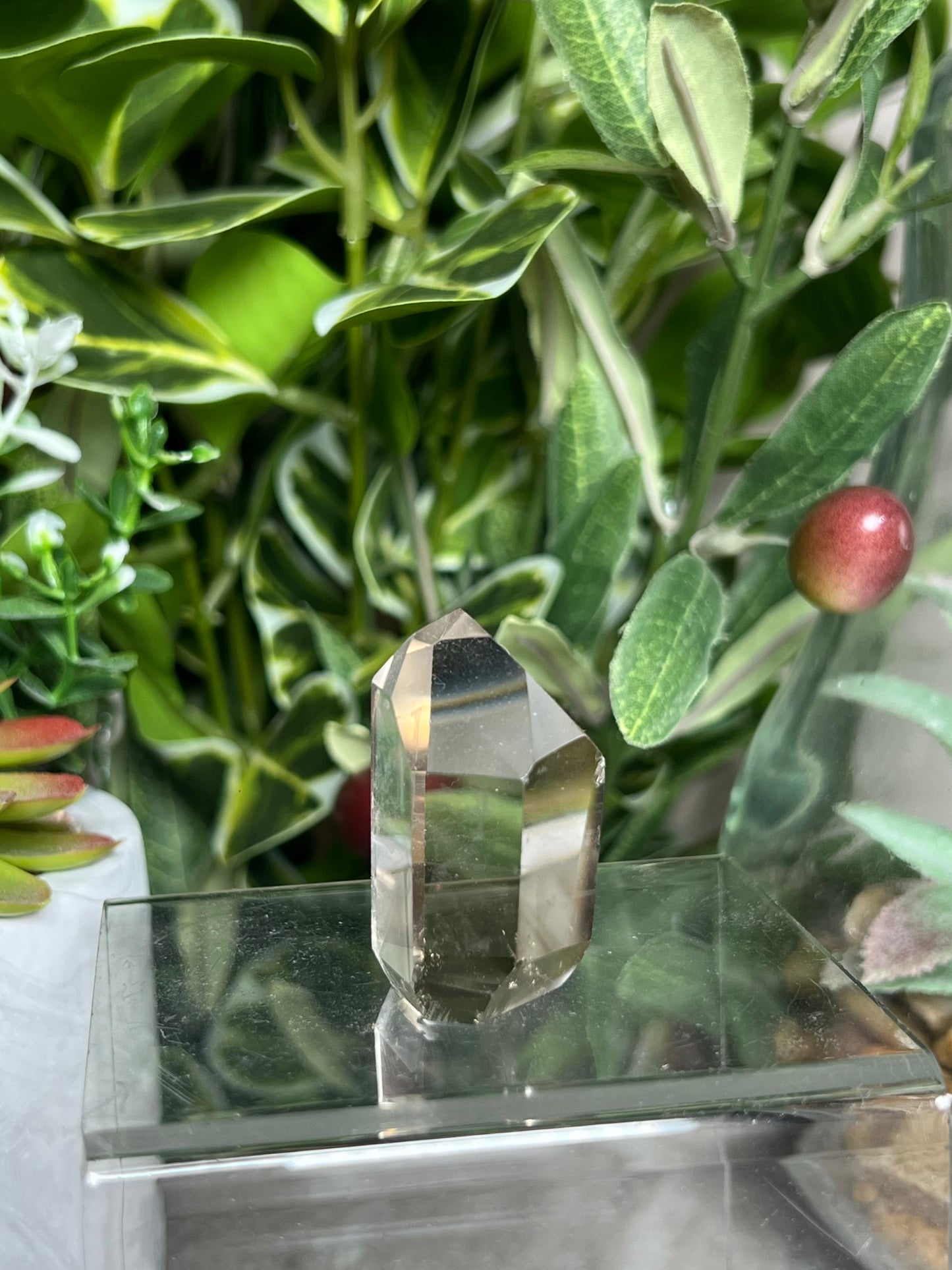 Smokey Quartz Towers