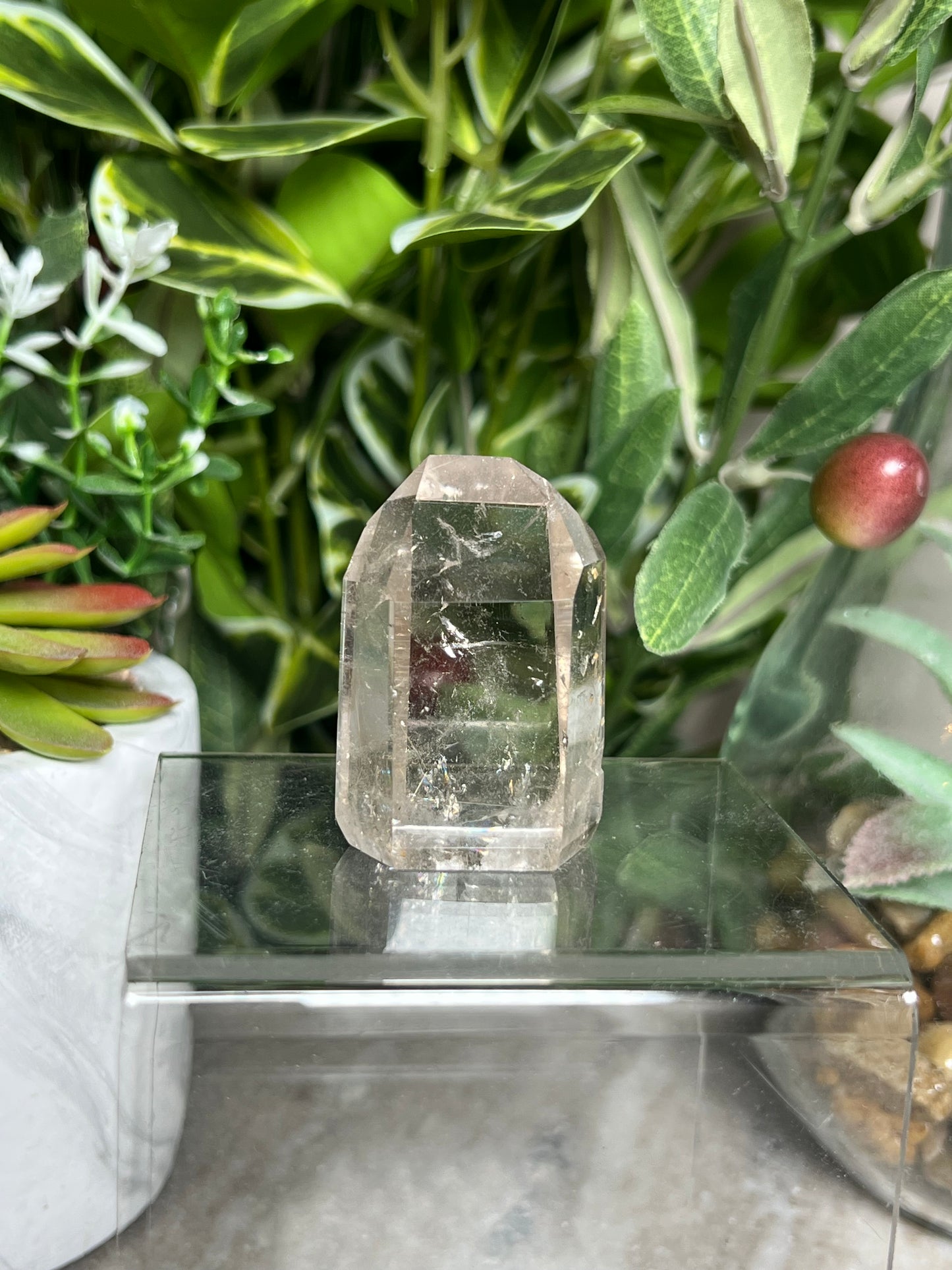 Smokey Quartz Towers
