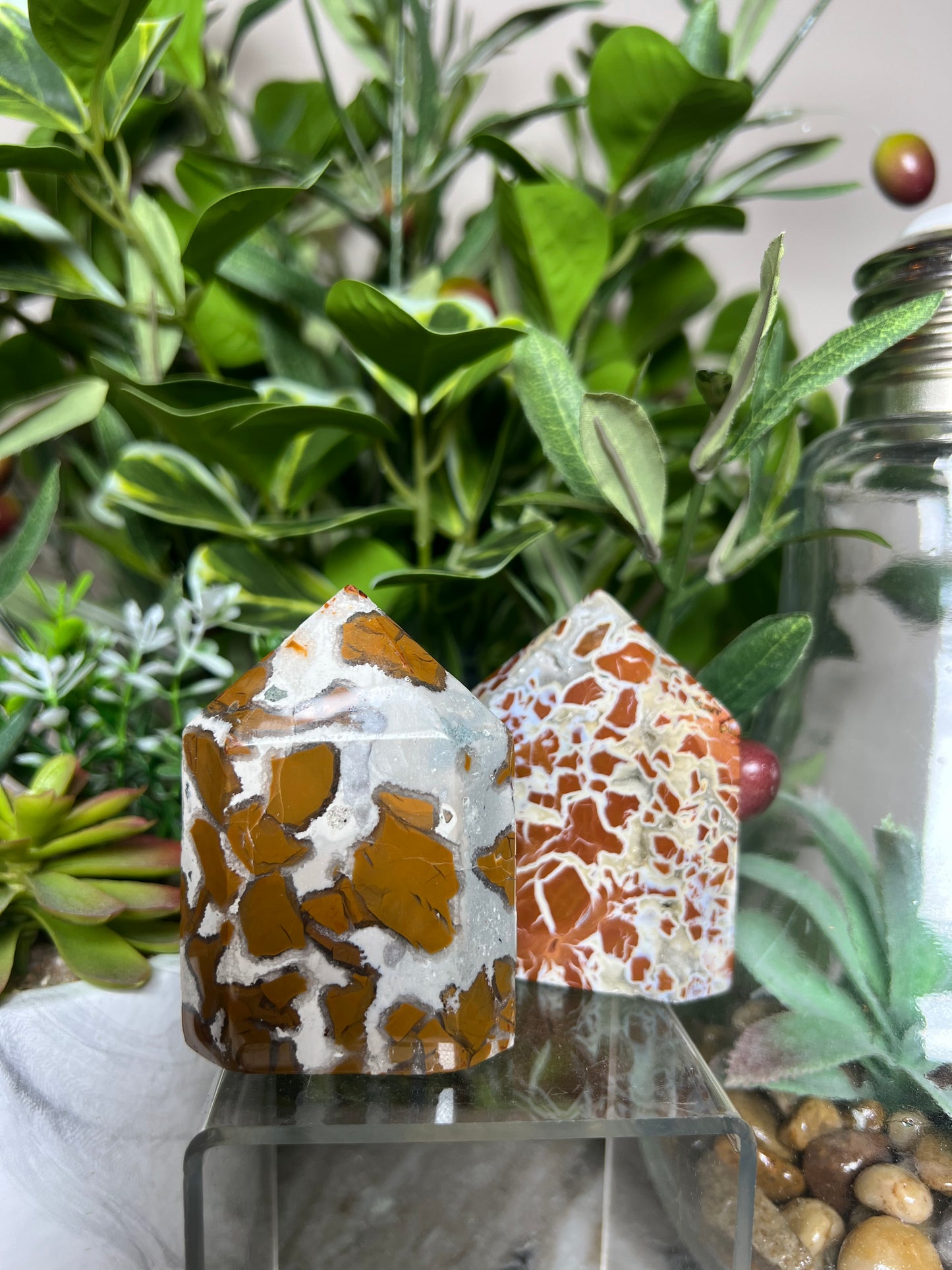 Brecciated Jasper Towers