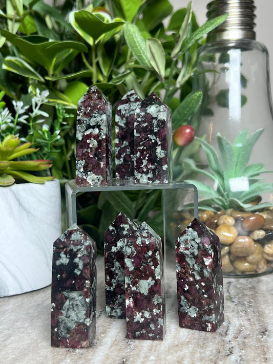 Rare Eudialyte Towers