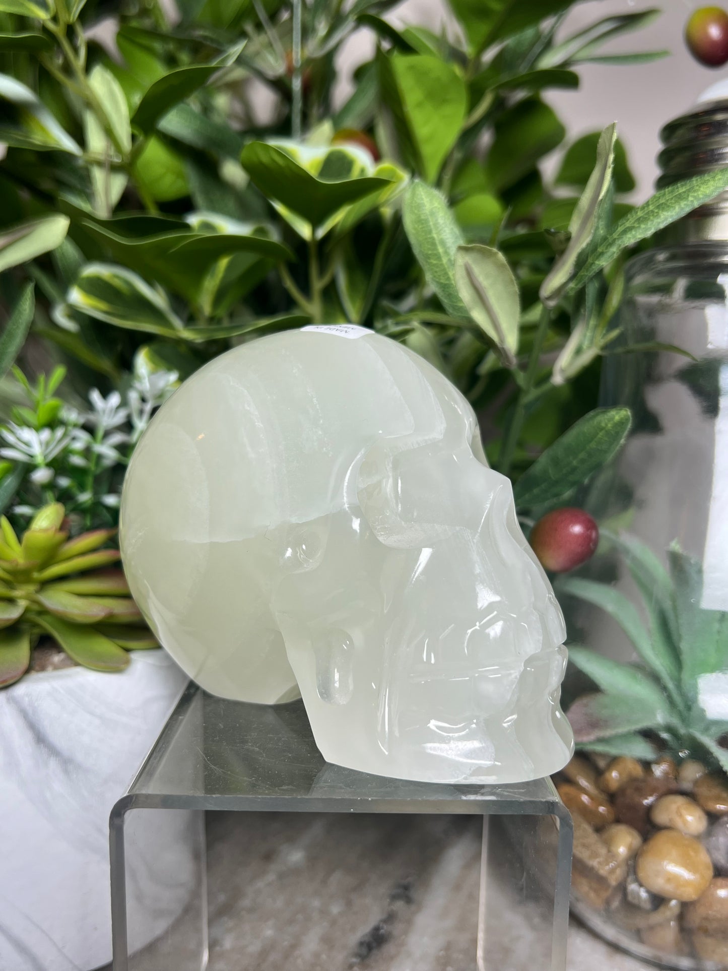 Green Onyx Skulls