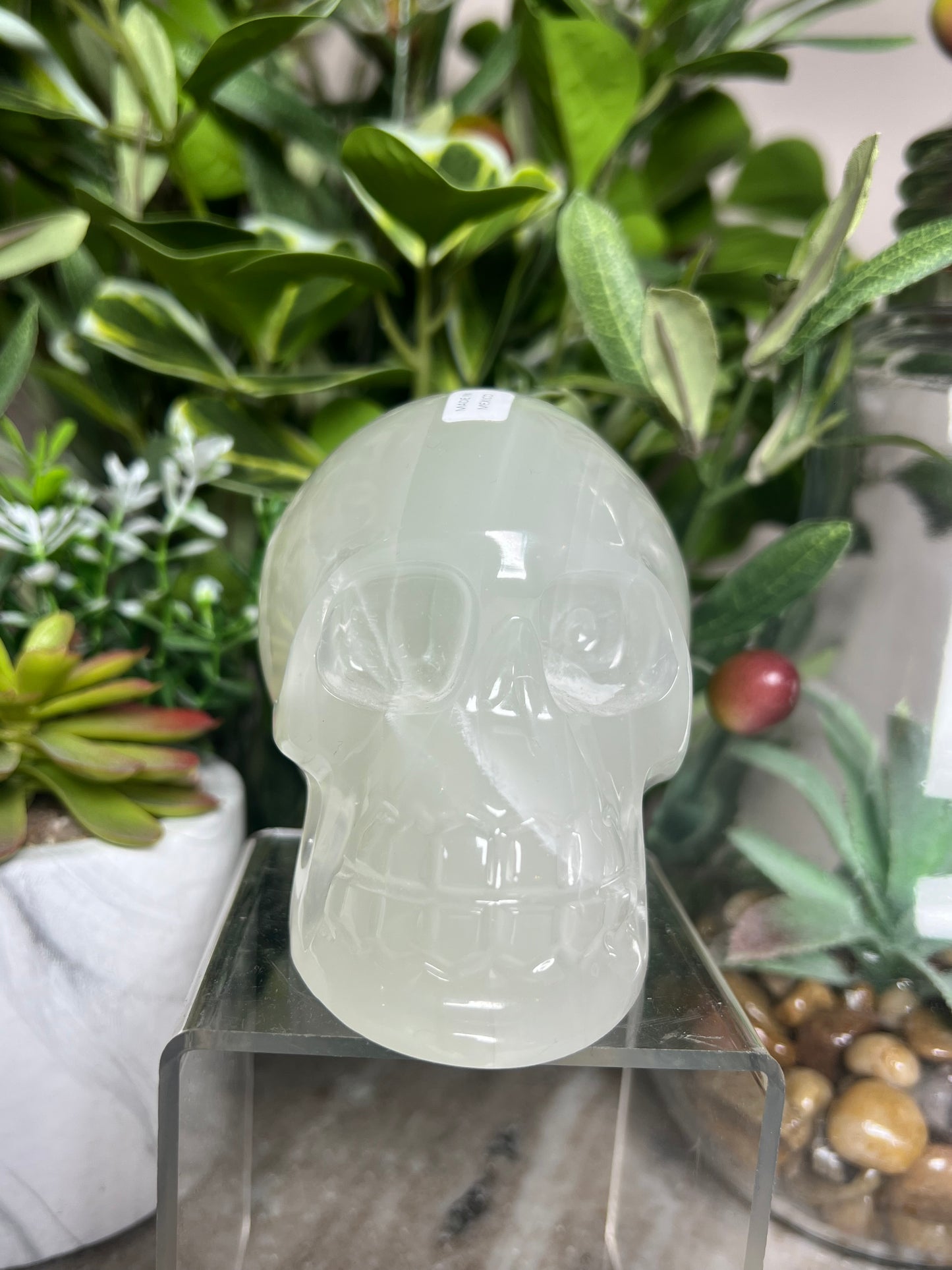 Green Onyx Skulls