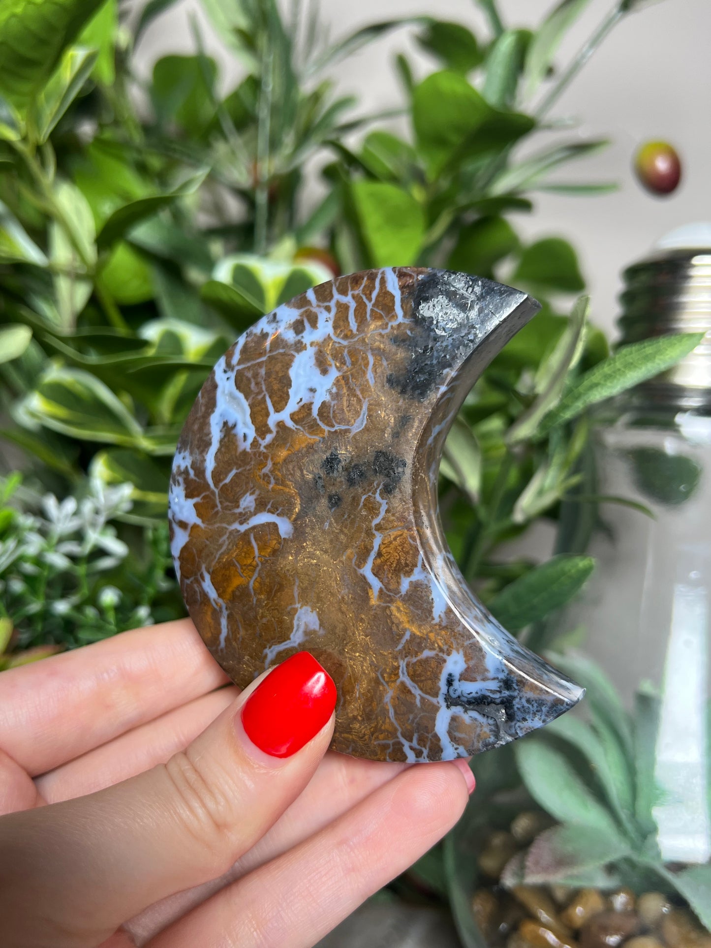 Brecciated Jasper Moon