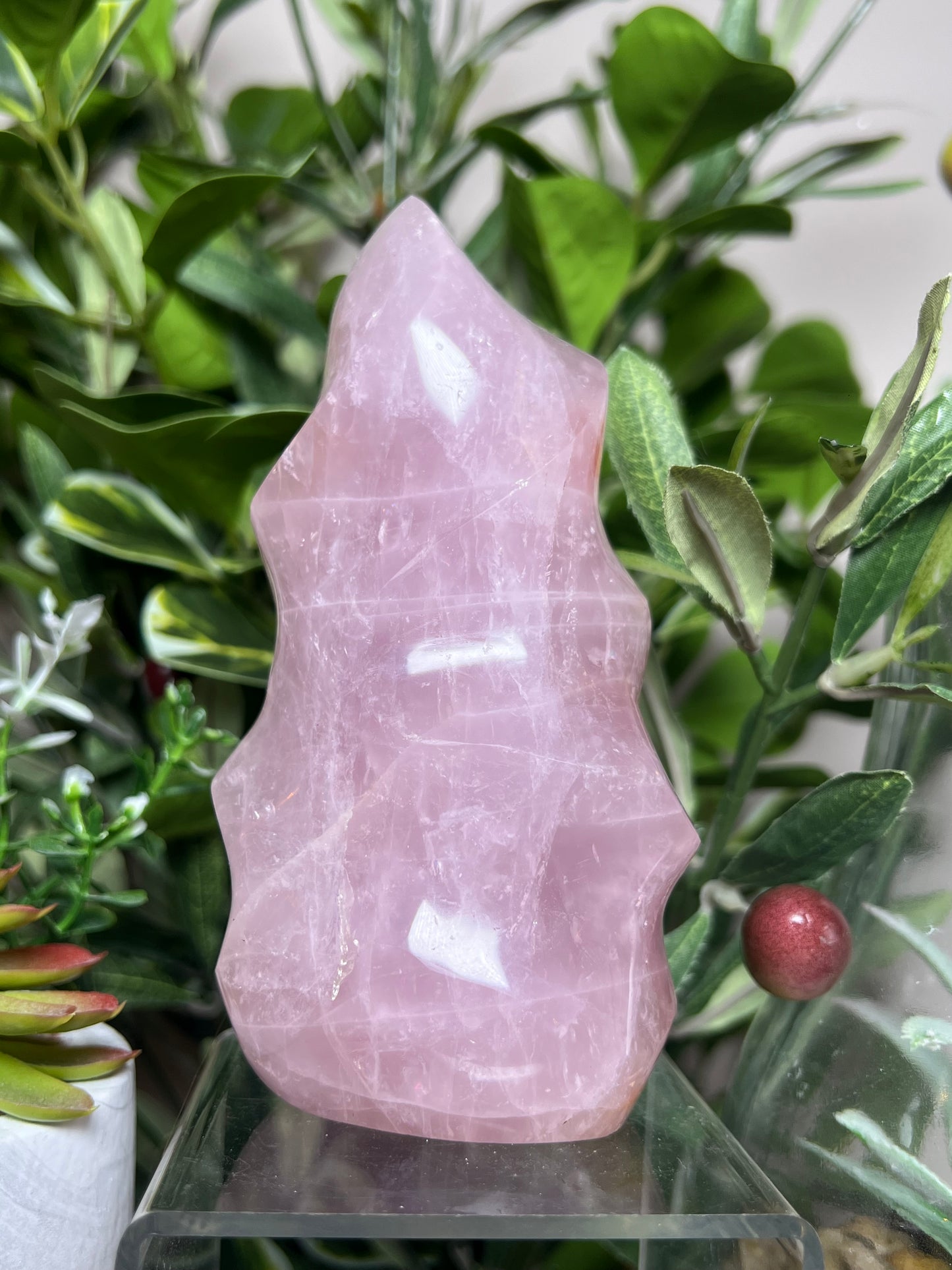 Rose Quartz Flames