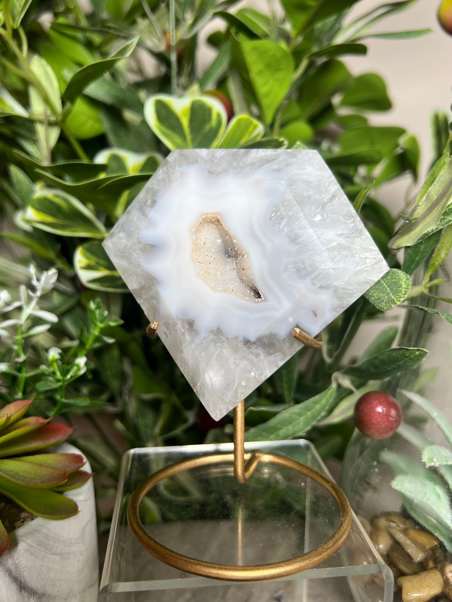 Druzy Agate Diamonds